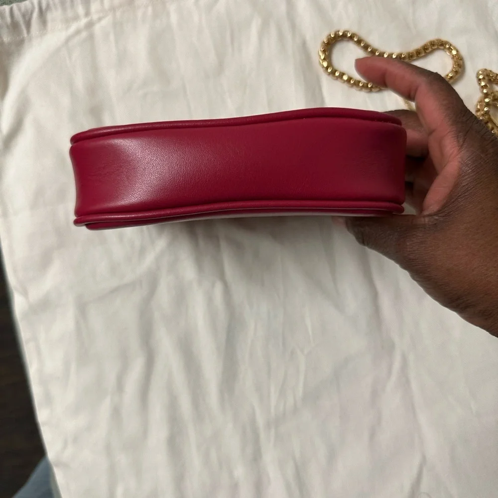 NWOT Authentic Dress Up My Purse wristlet/pouch in hot pink - Picture 5 of 9